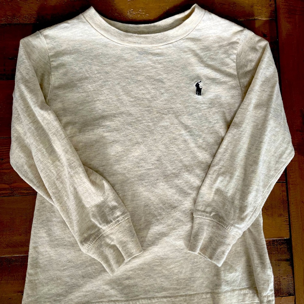 Boys Polo Cotton Long Sleeve Size 4T